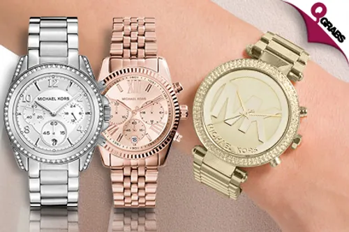 From QR545 Shimmer with Women’s Michael Kors Watches - Choose from 10 Dazzling Styles! (Up to QR1339 Value)